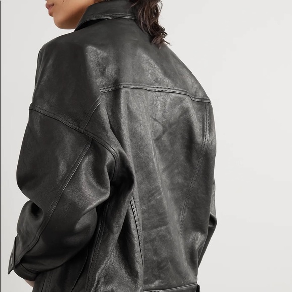 Nwot J Brand Drew Leather Oversized 